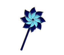 Pinwheel Lapel Pins